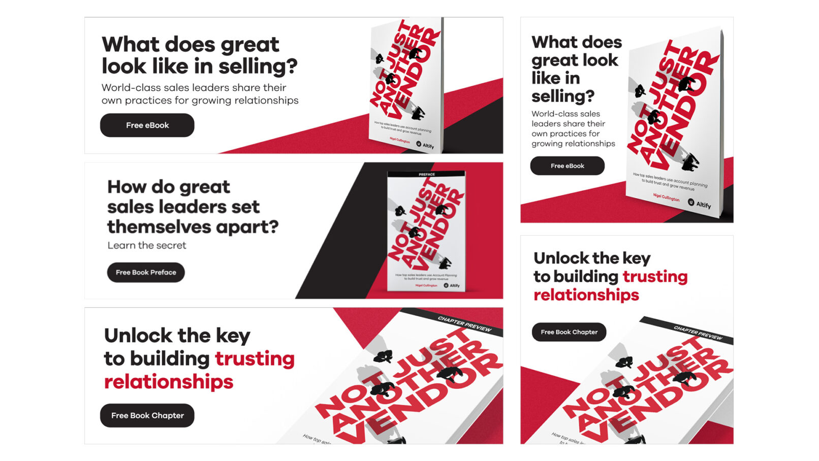 Altify Not Just Another Vendor Book Promos